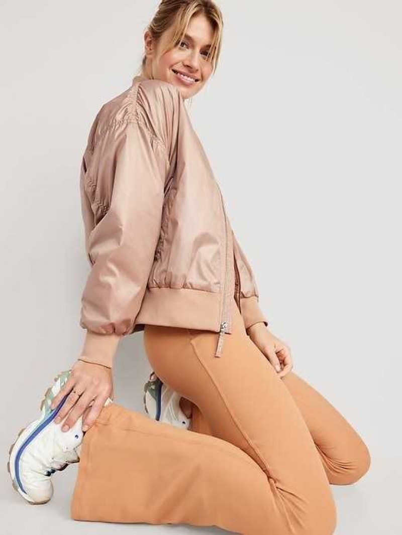 Old Navy Oversized Water-Resistant Bomber Jacket Tiramisu | HOX893457