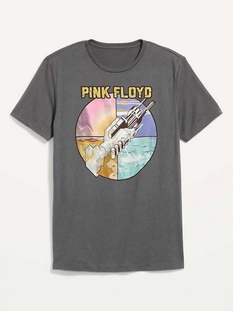 Old Navy Pink Floyd Gender-Neutral Graphic T-Shirt Panther | XWB374015