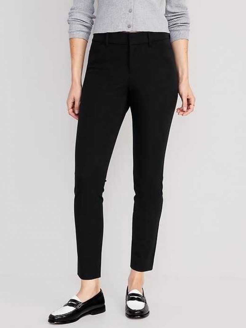 Old Navy Pixie Skinny Ankle Pants Blackjack | PWS280634