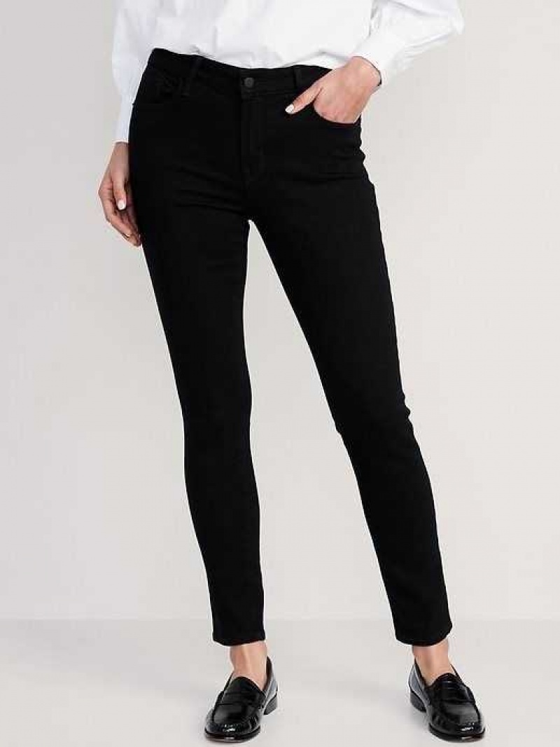 Old Navy Pop Icon Black-Wash Skinny Jeans Black | XZC139462