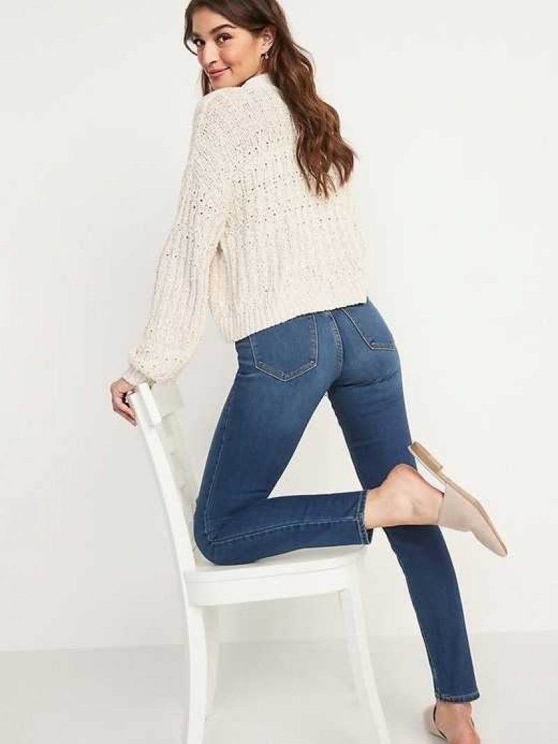 Old Navy Pop Icon Ripped Skinny Jeans Sycamore | VYW405316