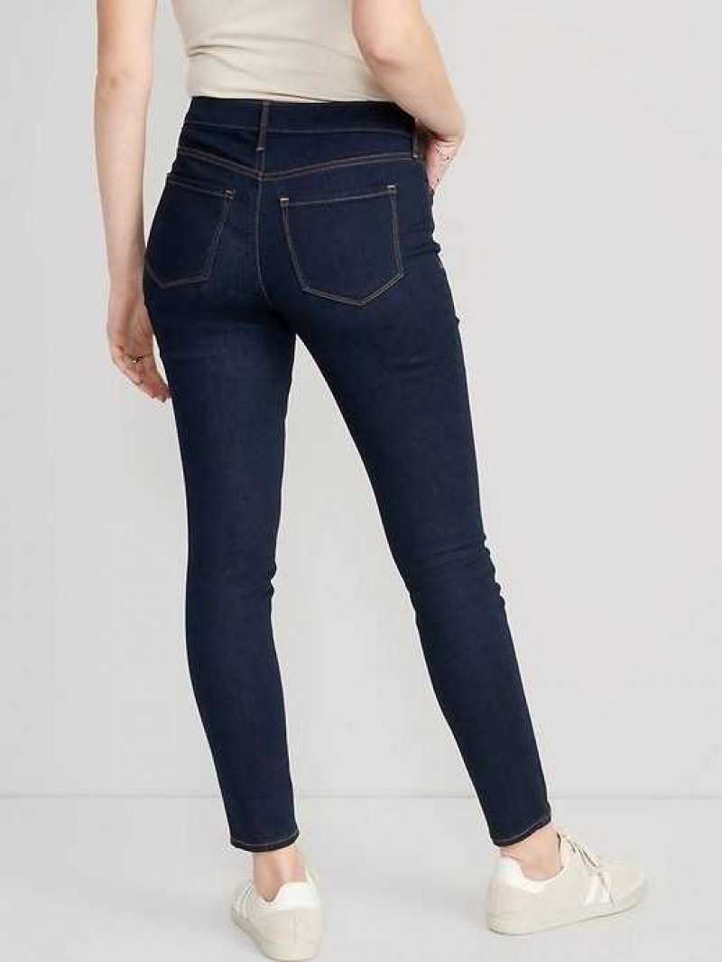 Old Navy Pop Icon Skinny Jeans Dark Wash | QDT046189