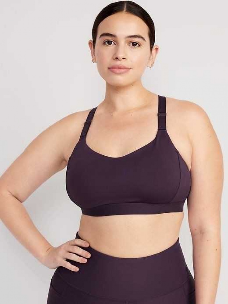 Old Navy PowerSoft Adjustable-Strap Sports Bra Nebula | MPF801947