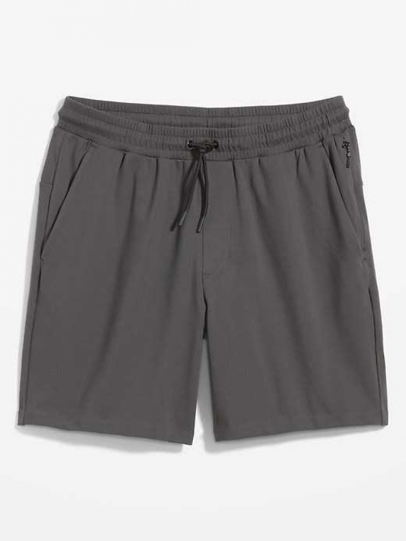 Old Navy PowerSoft Coze Edition Go-Dry Jogger Shorts Panther | LNI916205