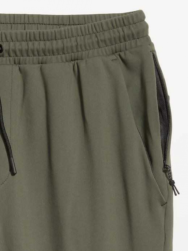 Old Navy PowerSoft Coze Edition Go-Dry Jogger Pants Dark Olive | GIV475168