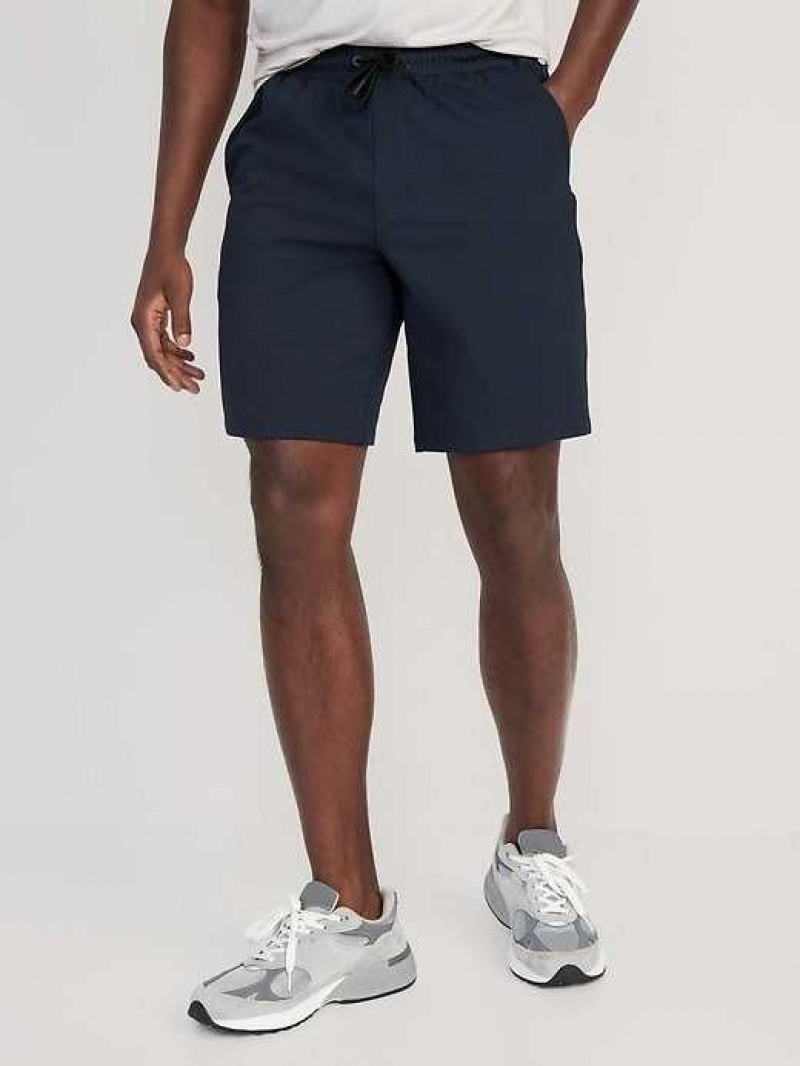 Old Navy PowerSoft Coze Edition Go-Dry Jogger Shorts Navy | VSG517608