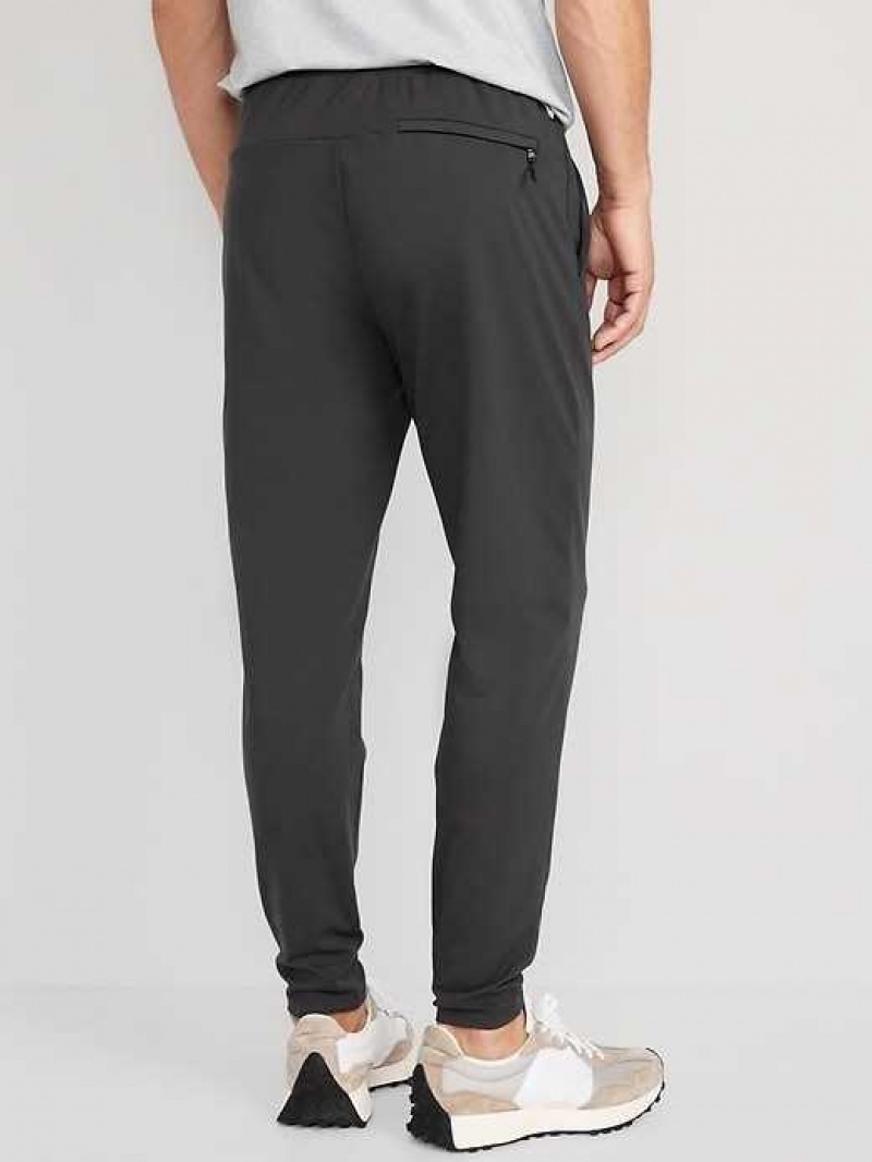 Old Navy PowerSoft Coze Edition Go-Dry Tapered Pants Black | CUF841250