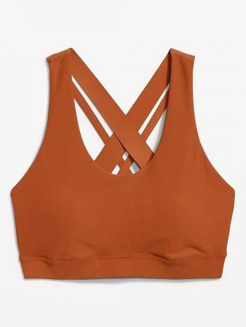 Old Navy PowerSoft Cross-Back Sports Bra Umbria | BKW421739