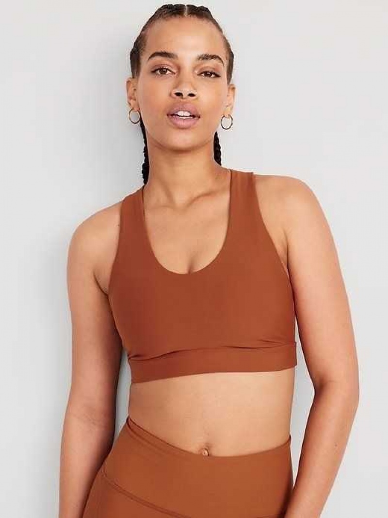 Old Navy PowerSoft Cross-Strap Sports Bra Umbria | JQP916720