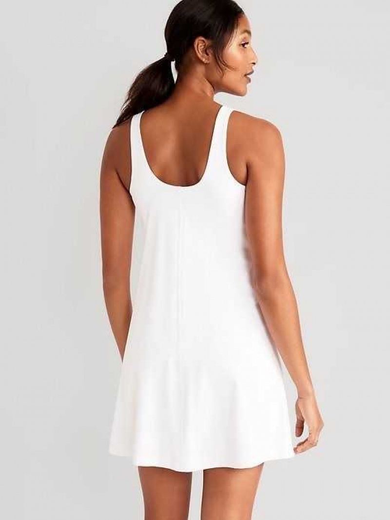 Old Navy PowerSoft Shelf-Bra Support Dress Calla Lilies | DPZ147583