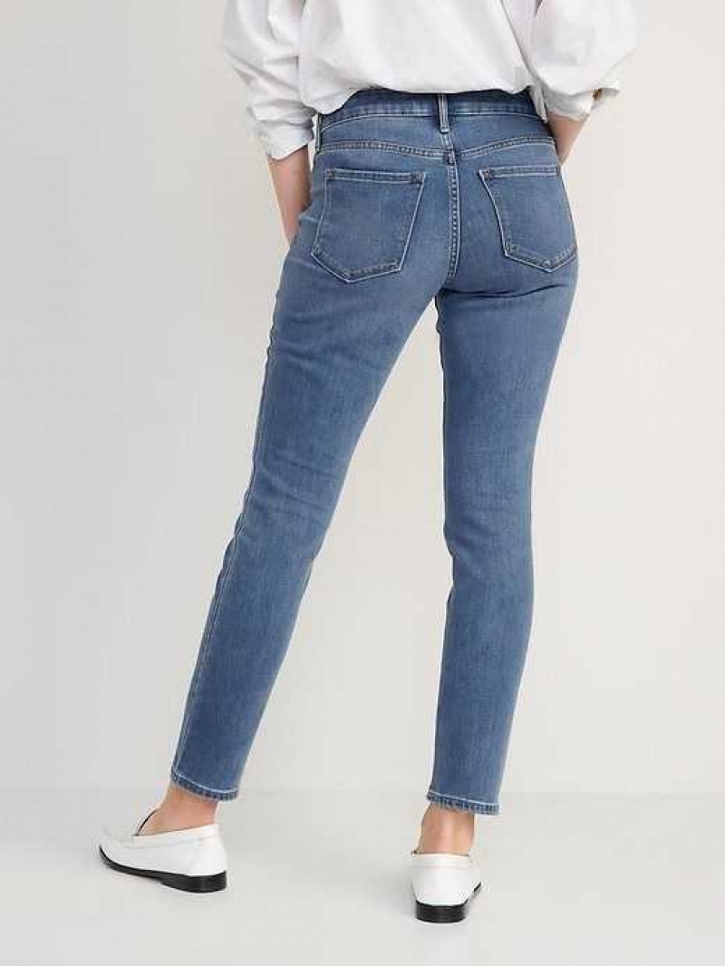 Old Navy Power Slim Straight Jeans Willow | HXN726908