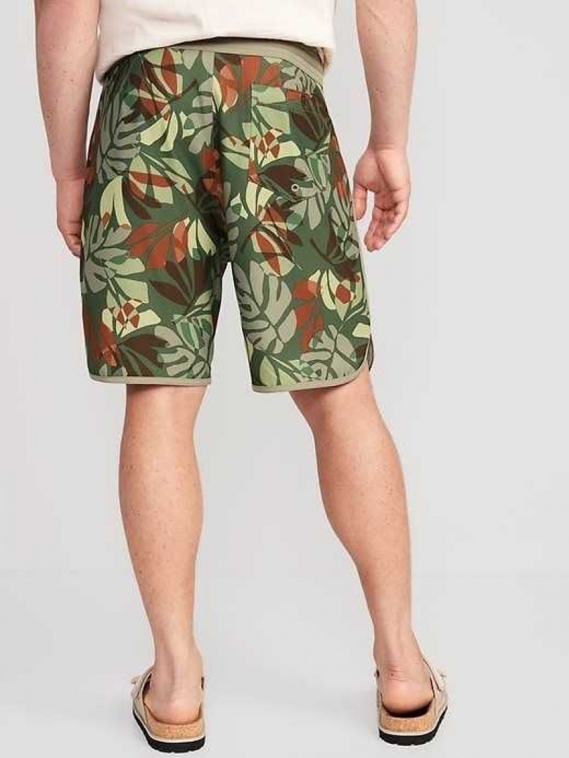 Old Navy Printed Built-In Flex Board Shorts Red | ZNV210396