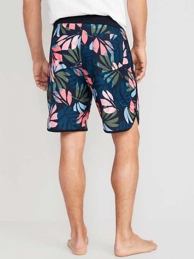 Old Navy Printed Built-In Flex Board Shorts Tropical Rainforest | FJA895027