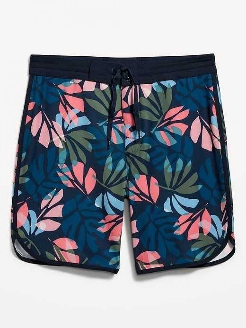 Old Navy Printed Built-In Flex Board Shorts Tropical Rainforest | FJA895027