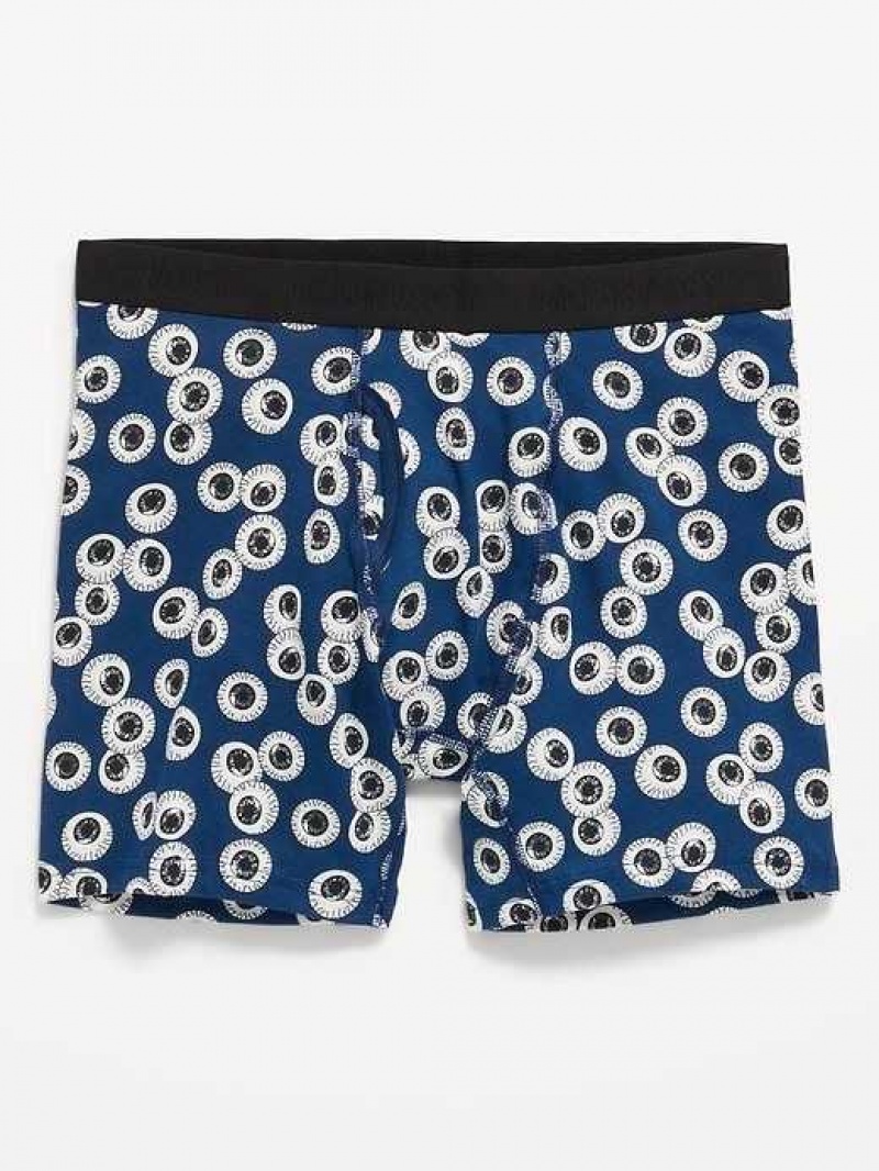 Old Navy Printed Built-In Flex Boxer-Brief Underwear Eyeballs | OXW213584