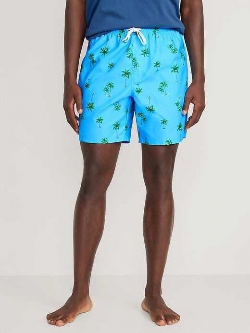 Old Navy Printed Swim Trunks Palm Tree | FBN710425