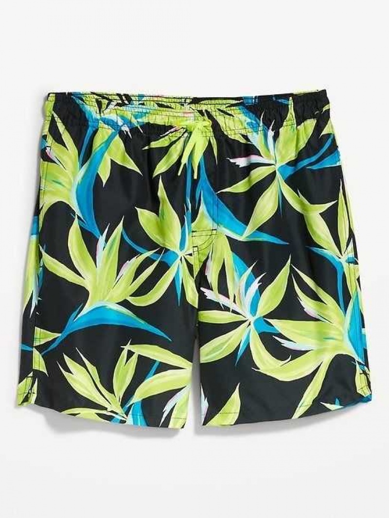 Old Navy Printed Swim Trunks Tropic Nights | PAD574201