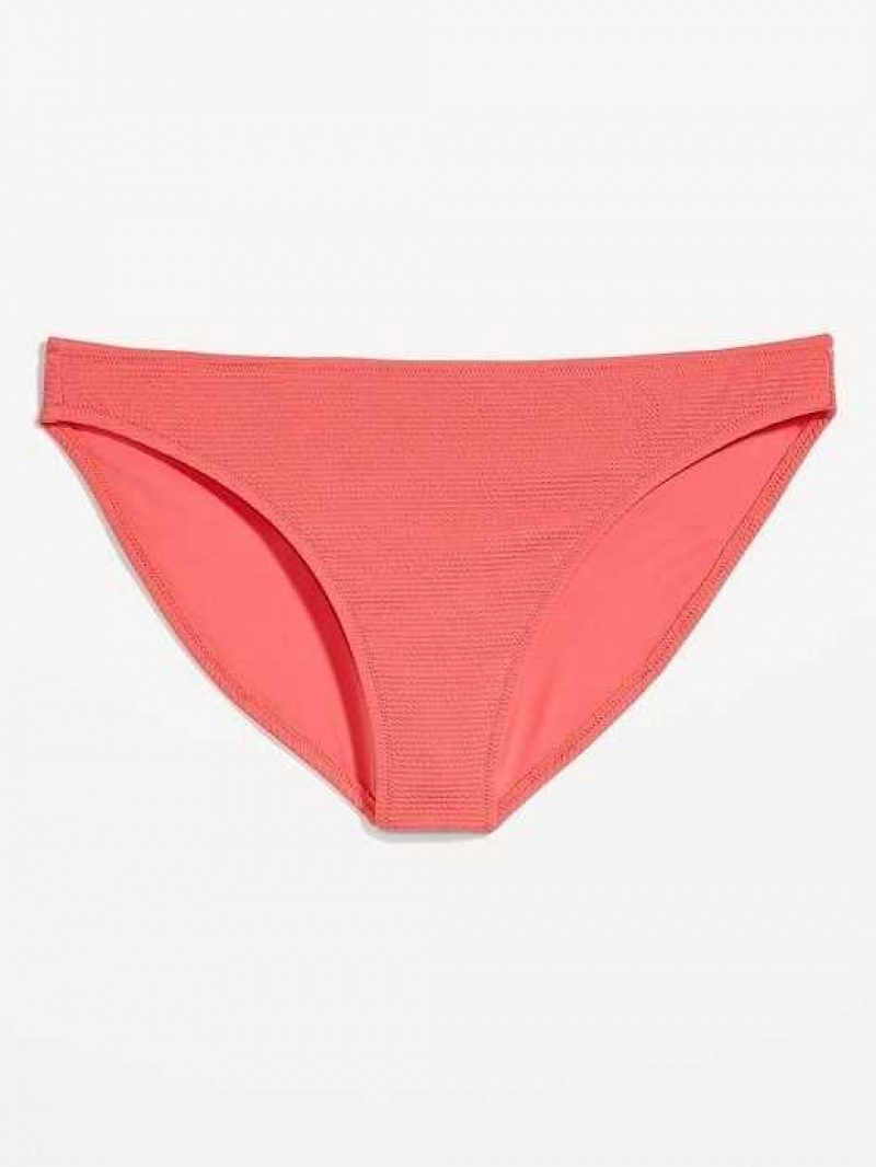 Old Navy Pucker Classic Bikini Swim Bottoms Daylily | QZR415082