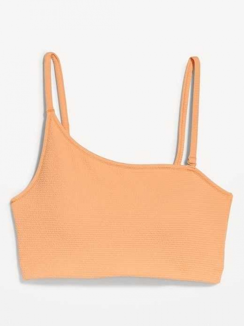 Old Navy Pucker Convertible Bandeau Bikini Swim Top Sunfish | MJA692714