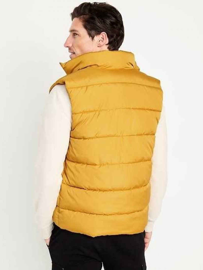 Old Navy Puffer Vest Yellow | BET143579