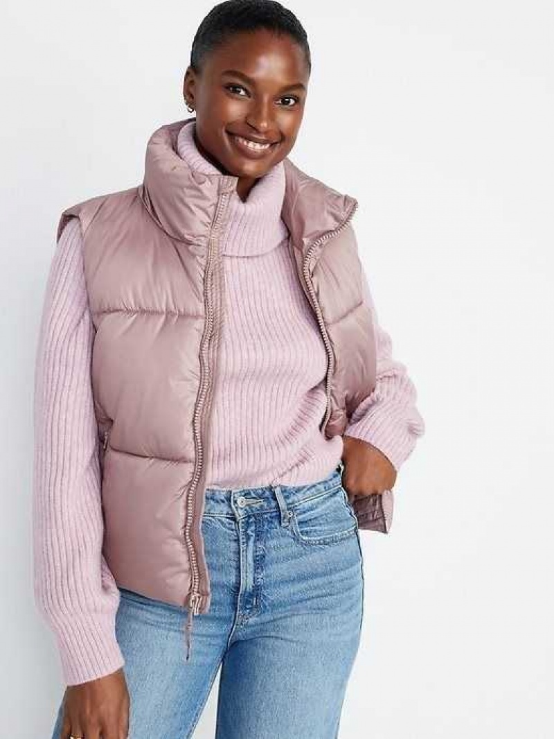 Old Navy Quilted Puffer Vest Icelandic Mineral | ZJM861392