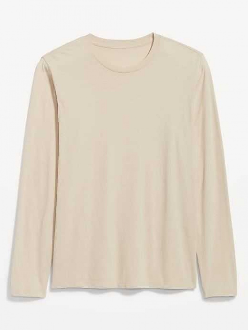 Old Navy Relaxed Layering T-Shirt Beige | UZJ457283