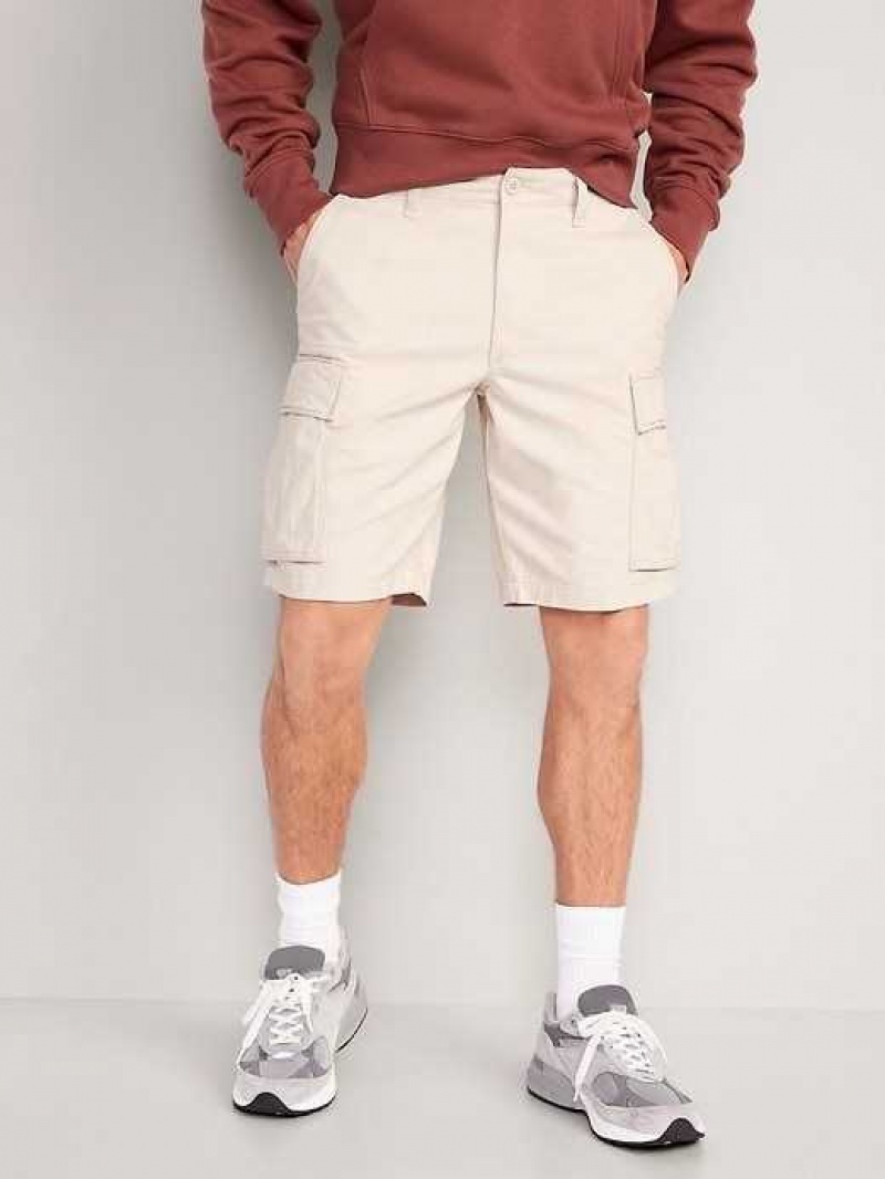 Old Navy Relaxed Lived-In Cargo Shorts Beige | LKB378490