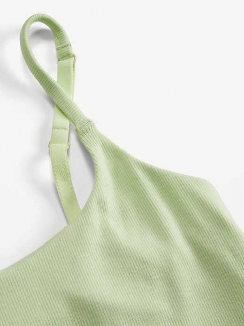 Old Navy Rib-Knit Brami Top Soft Limon | ARW728310