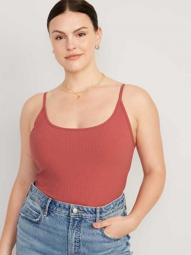 Old Navy Rib-Knit Cami Top Brown | NLK081764