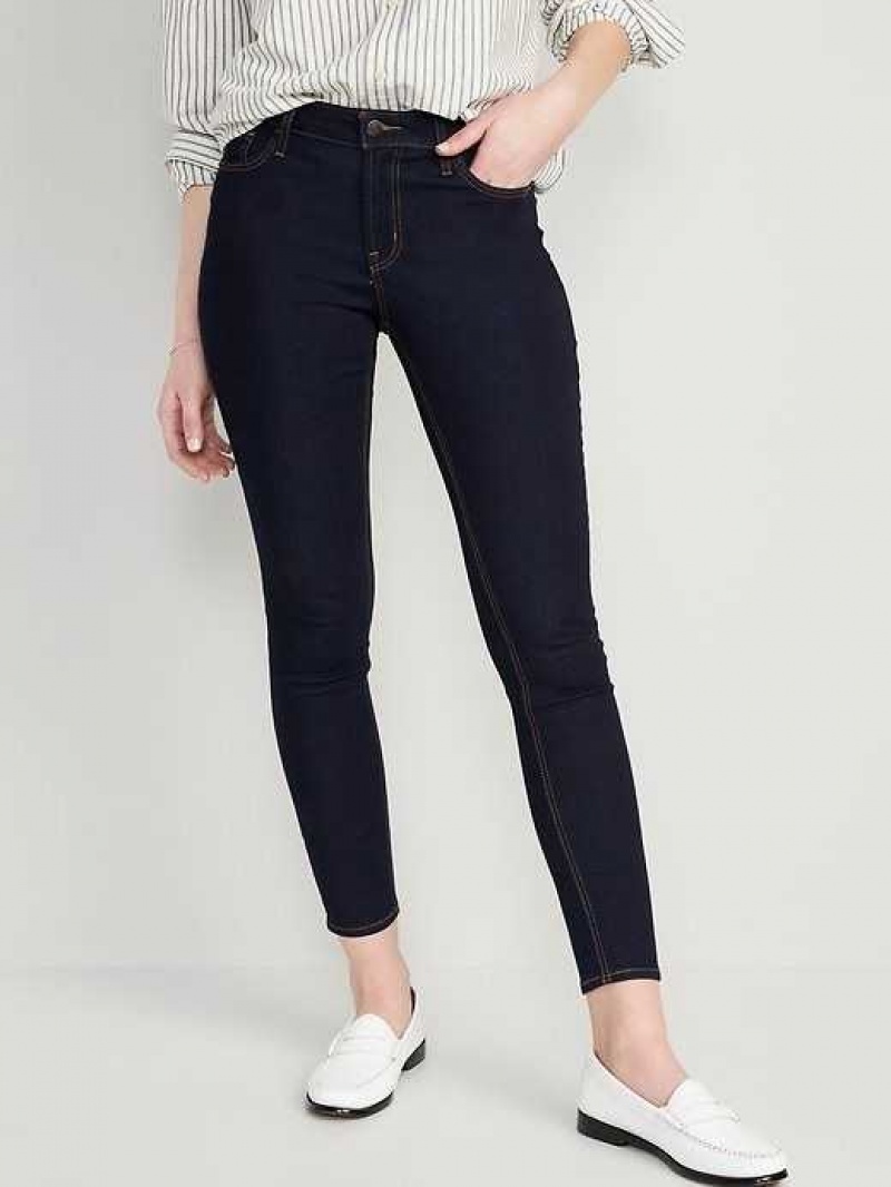 Old Navy Rockstar Super-Skinny Jeans Rinse | LBO781354