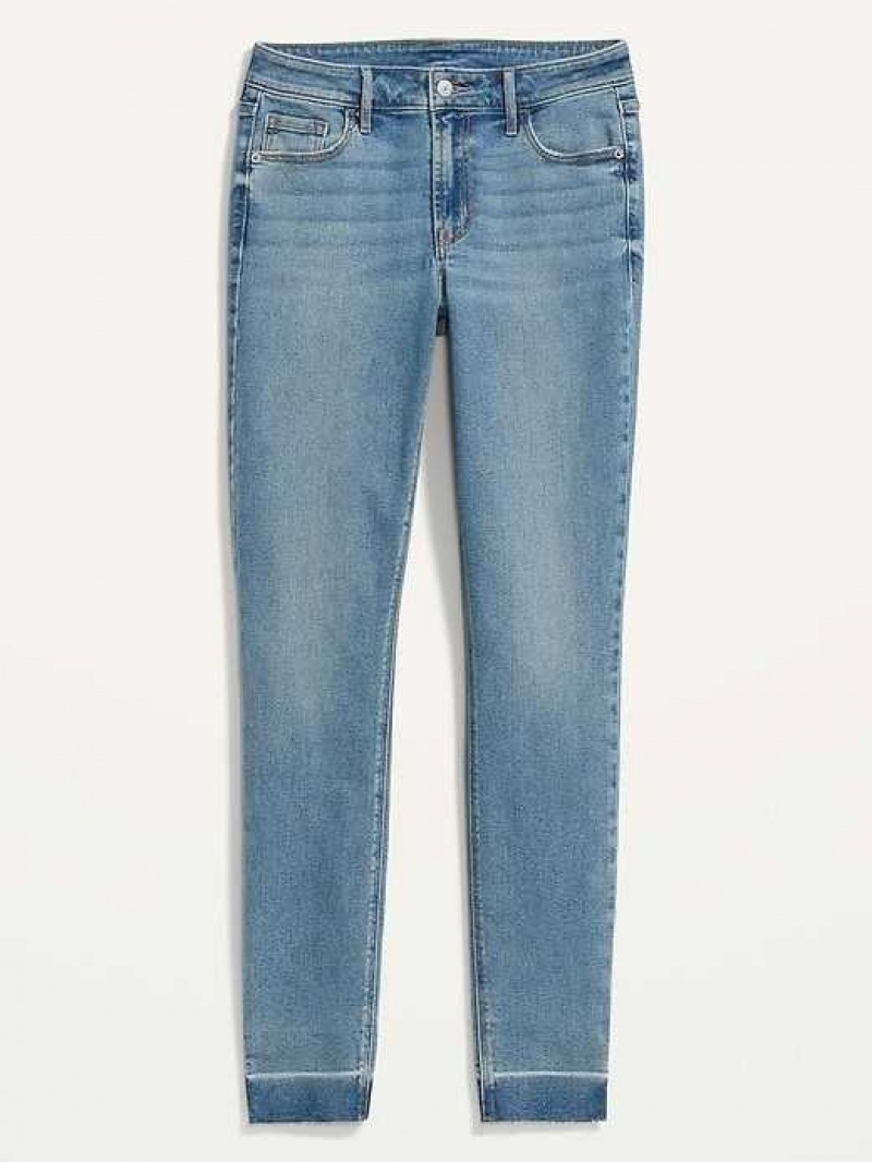 Old Navy Rockstar Super Skinny Cut-Off Ankle Jeans Rosie | ENL103548