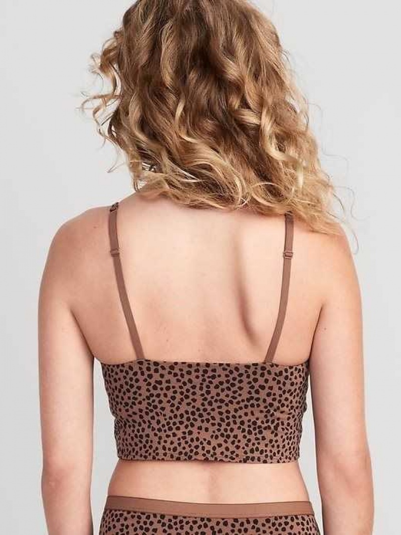 Old Navy Scoop-Neck Brami Top Brown | ICA506289