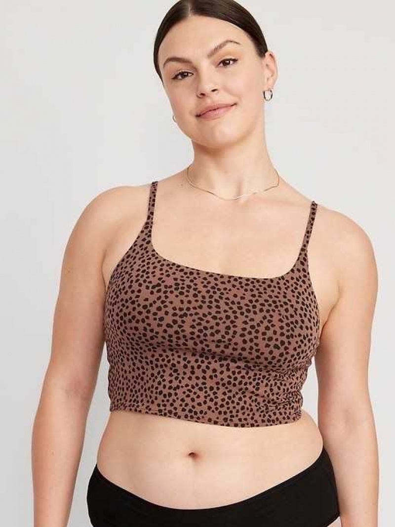 Old Navy Scoop-Neck Brami Top Brown | ICA506289