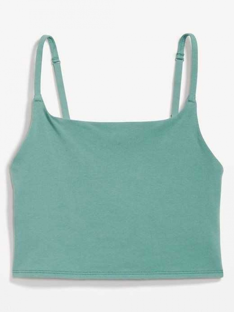 Old Navy Scoop-Neck Brami Top Green | DSY862509