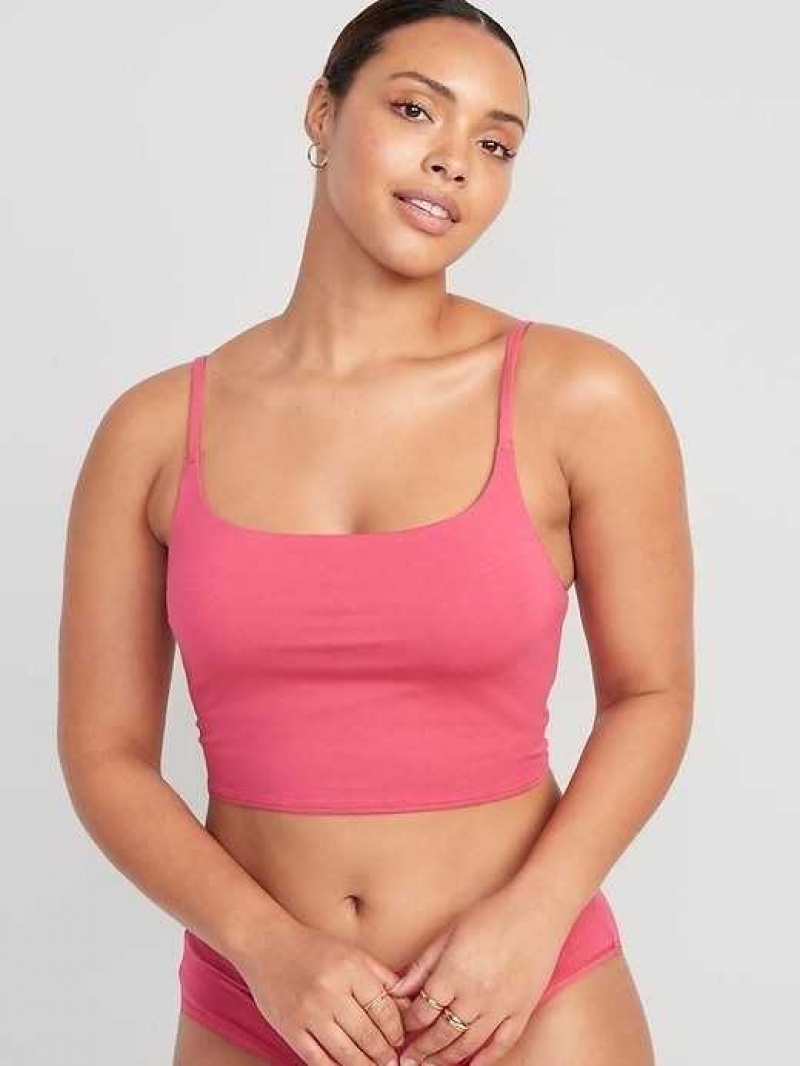 Old Navy Scoop-Neck Brami Top Lotus Blossom | KRI406985