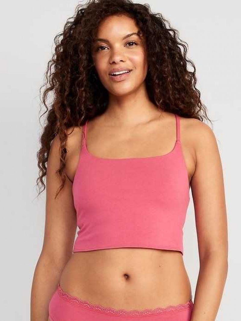 Old Navy Scoop-Neck Brami Top Lotus Blossom | KRI406985