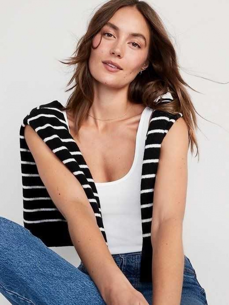 Old Navy Scoop-Neck Rib-Knit First Layer Tank Top White | OFG943801