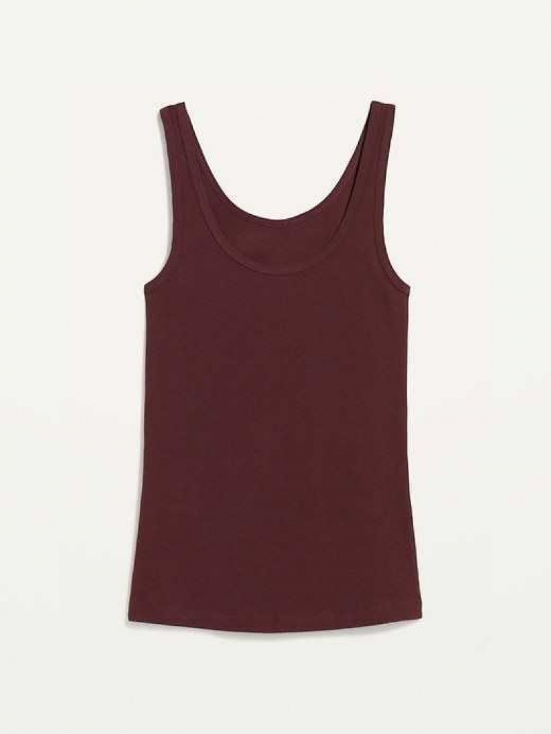 Old Navy Scoop-Neck Rib-Knit First Layer Tank Top Raisin Arizona | LKF023589