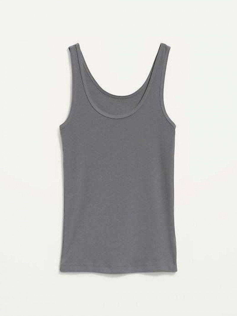 Old Navy Scoop-Neck Rib-Knit First Layer Tank Top Blank Slate | CIP905763