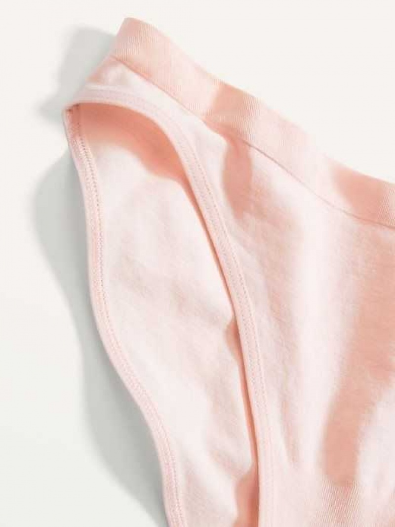 Old Navy Seamless Bikini Underwear Pink | UYW782943