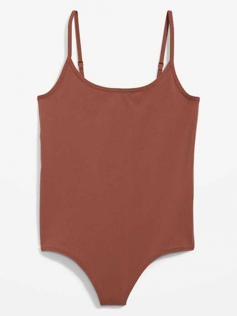 Old Navy Seamless Cami Bodysuit Maplewood | TJH381590