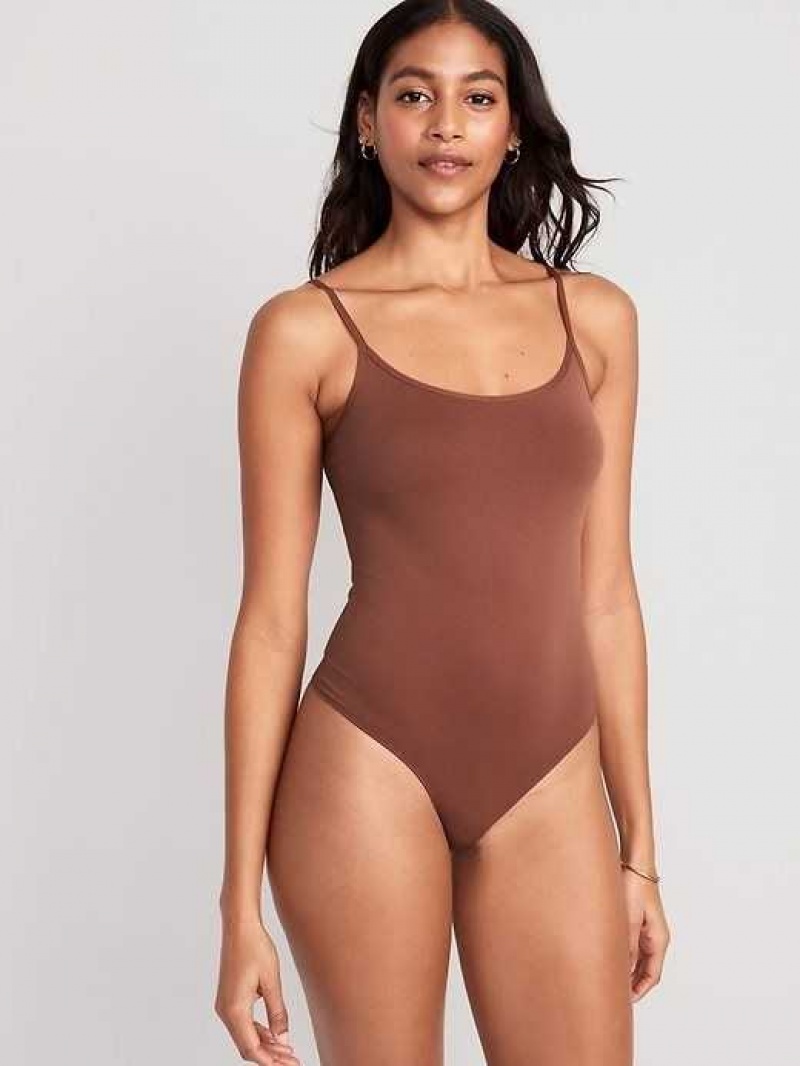 Old Navy Seamless Cami Bodysuit Maplewood | TJH381590