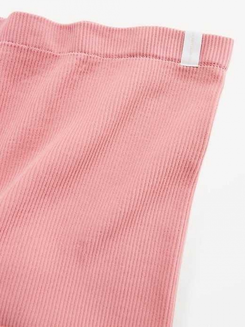 Old Navy Seamless Rib-Knit Boyshort Underwear Coral | DXJ380964