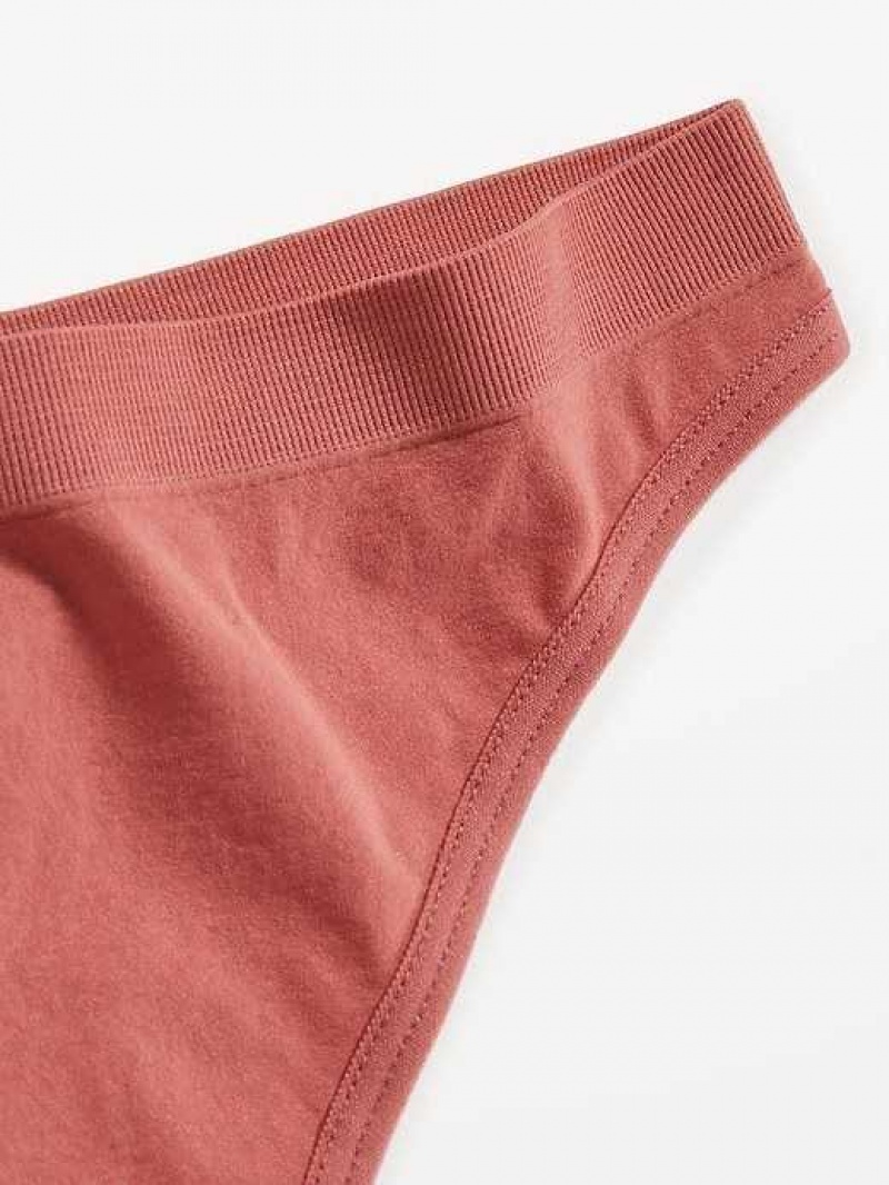 Old Navy Seamless Thong Underwear Brown | LPC780529