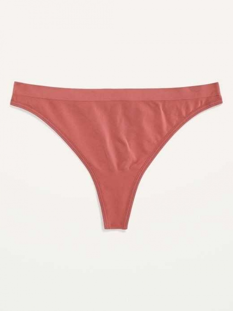 Old Navy Seamless Thong Underwear Brown | LPC780529