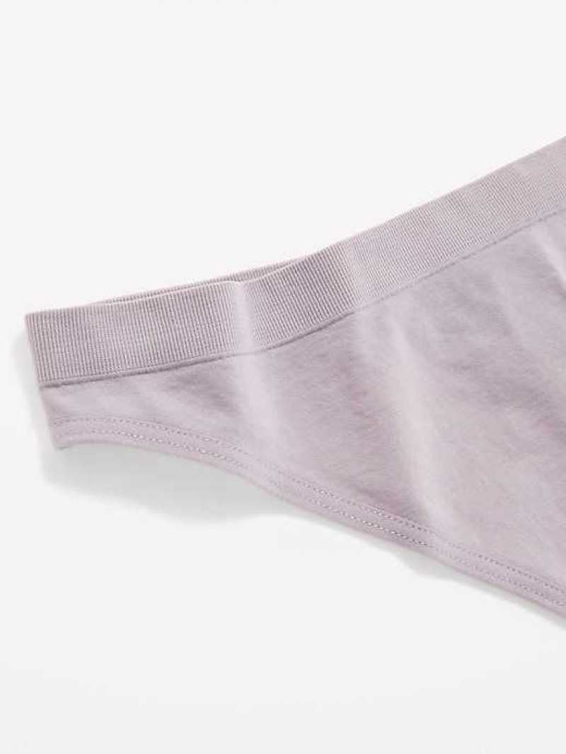 Old Navy Seamless Thong Underwear Grey | YBW268371