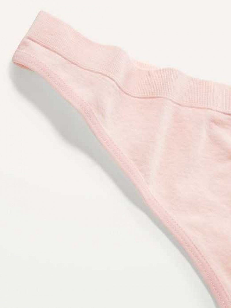 Old Navy Seamless Thong Underwear Pink | YQX056384