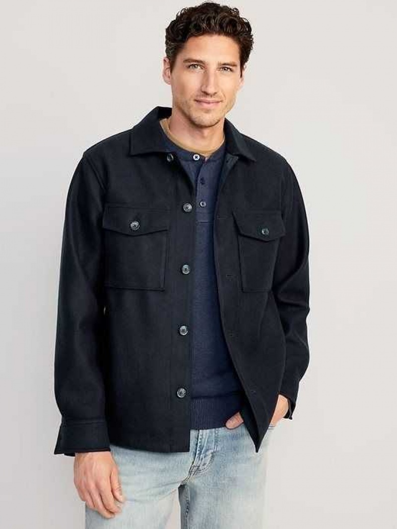 Old Navy Shacket Navy | SZX392748