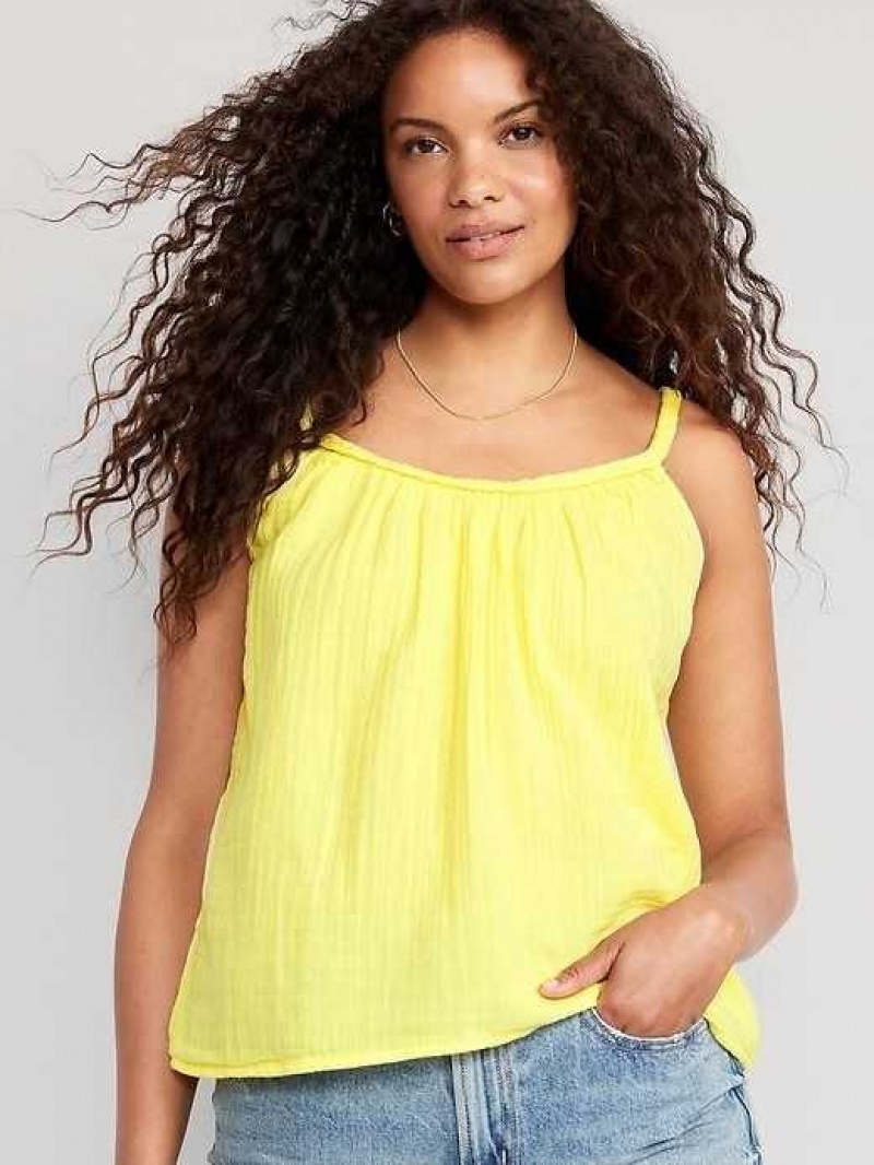 Old Navy Sleeveless Braided-Strap Top It Butter Be | TSN563297