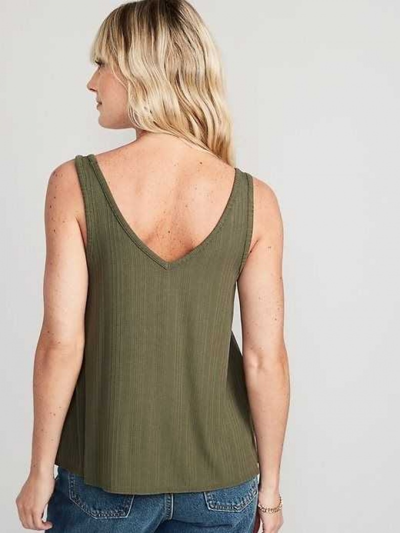 Old Navy Sleeveless Luxe Swing T-Shirt Alpine Tundra | RWI123768